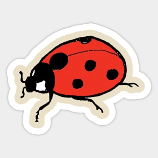 Ladybug Sticker